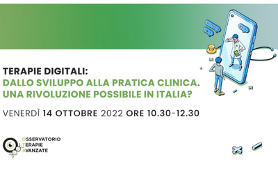 Terapie Digitali: una rivoluzione possibile in Italia?